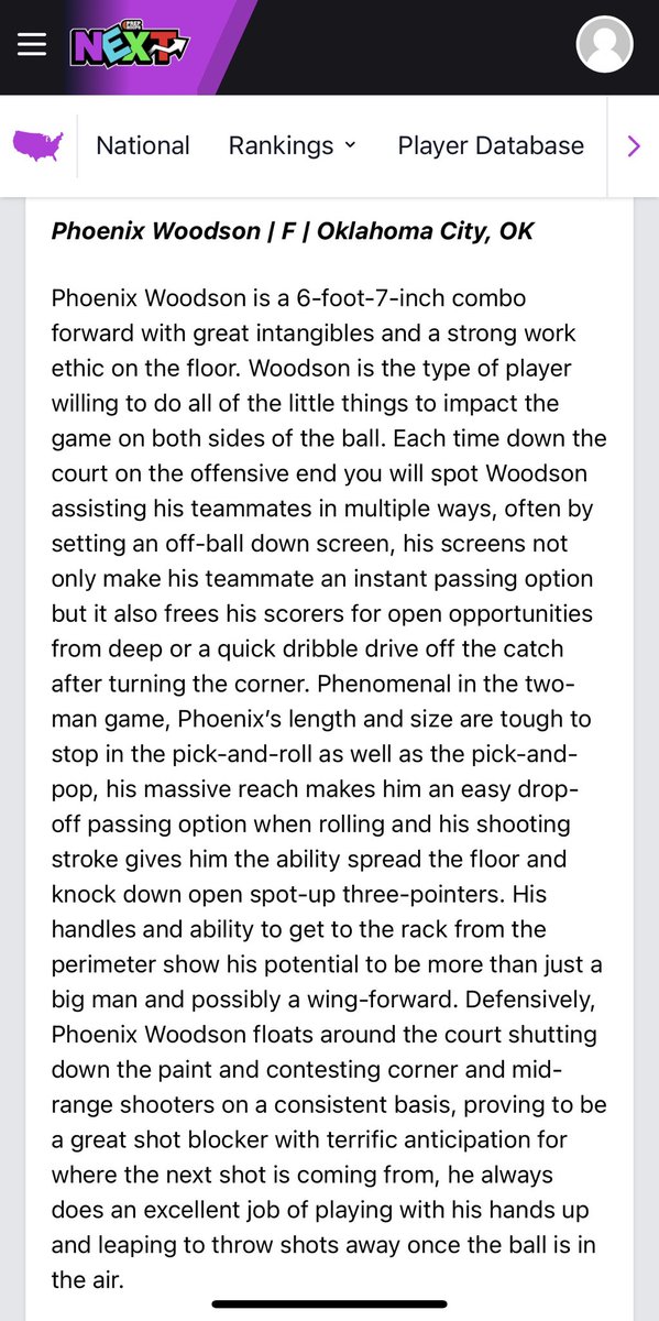Thank you so much for the detailed write up @PrepHoopsNext @BallNonStop_ 🙏