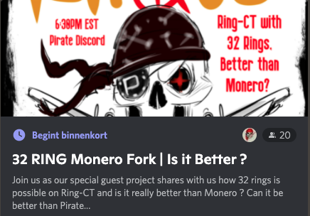 Hello PRivaCY Community

Here the interview with Justin today on the Pirate weekly show hosted by Lootz. 

Listen it: 👇
soundcloud.com/privacy-coin