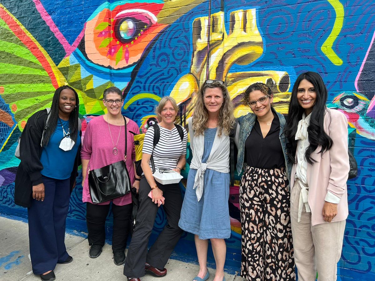 So inspired to be part of this group ⁦@uicdme⁩ @DaraniShaheen ⁦@lynnfjordtv⁩ ⁦@drclaudiabberry⁩