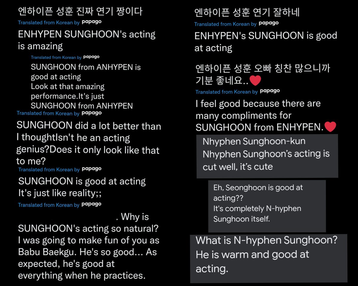 pshroyals's tweet photo. just had about 30 seconds cameo and sunghoon already managed to gain so much praises from both k-fans and non-fans,and the way he even trended in sk..
he is such a superstar..🤧 https://t.co/s4F1onrZBt