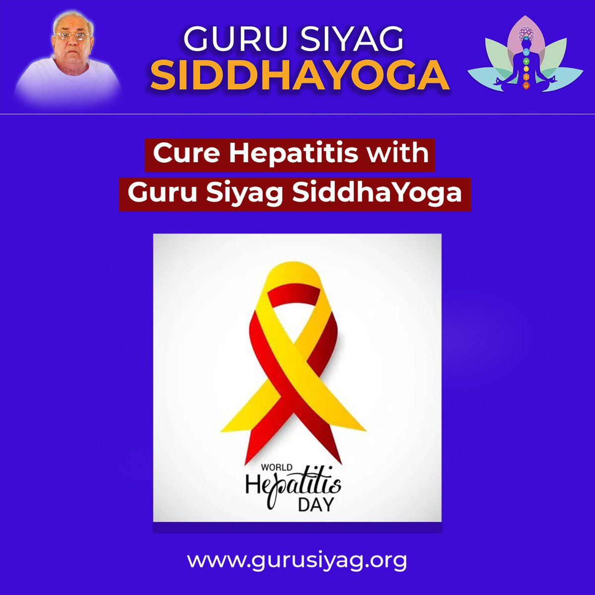 Chanting of Sanjeevani Mantra revealed by Gurudev Ramlalji Siyag can cure hepatitis and all curable and incurable disease. You can get it online Free of cost
#worldhepatitisday_2022