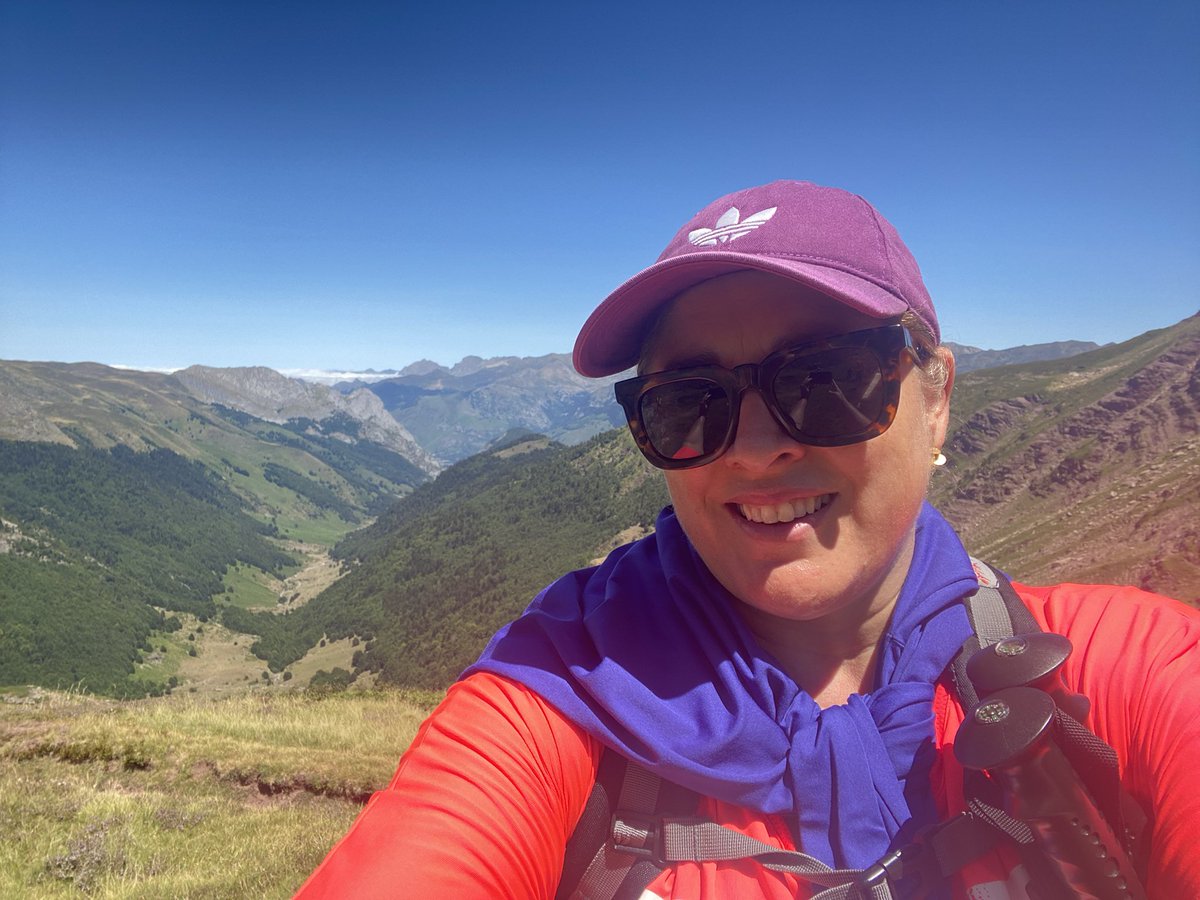 Superando mis límites y disfrutando a tope! #pirineos #vacaciones  #present #acariciandolasnubes