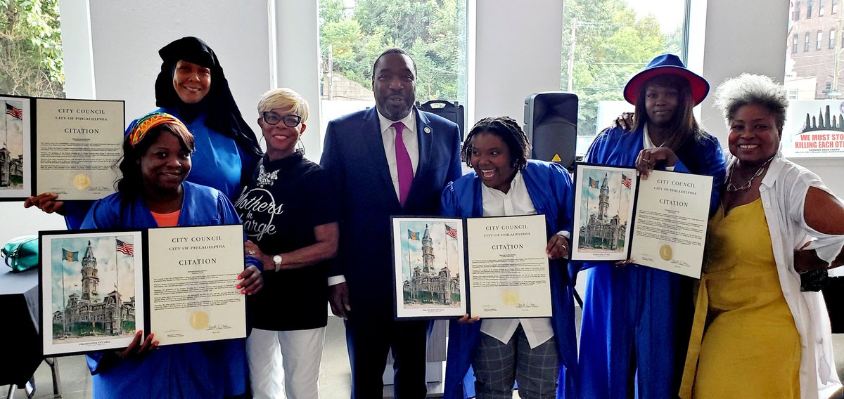 Kenyatta Johnson (@councilmemberkj) on Twitter photo It was my pleasure to present <a href="/PHLCouncil/">PHLCouncil</a> citations to the graduates of the 2022 <a href="/phillymic/">Mothers In Charge, Inc.</a> Women Working For A Change reentry program. It was my pleasure to present <a href="/PHLCouncil/">PHLCouncil</a> citations to the graduates of the 2022 <a href="/phillymic/">Mothers In Charge, Inc.</a> Women Working For A Change reentry program.