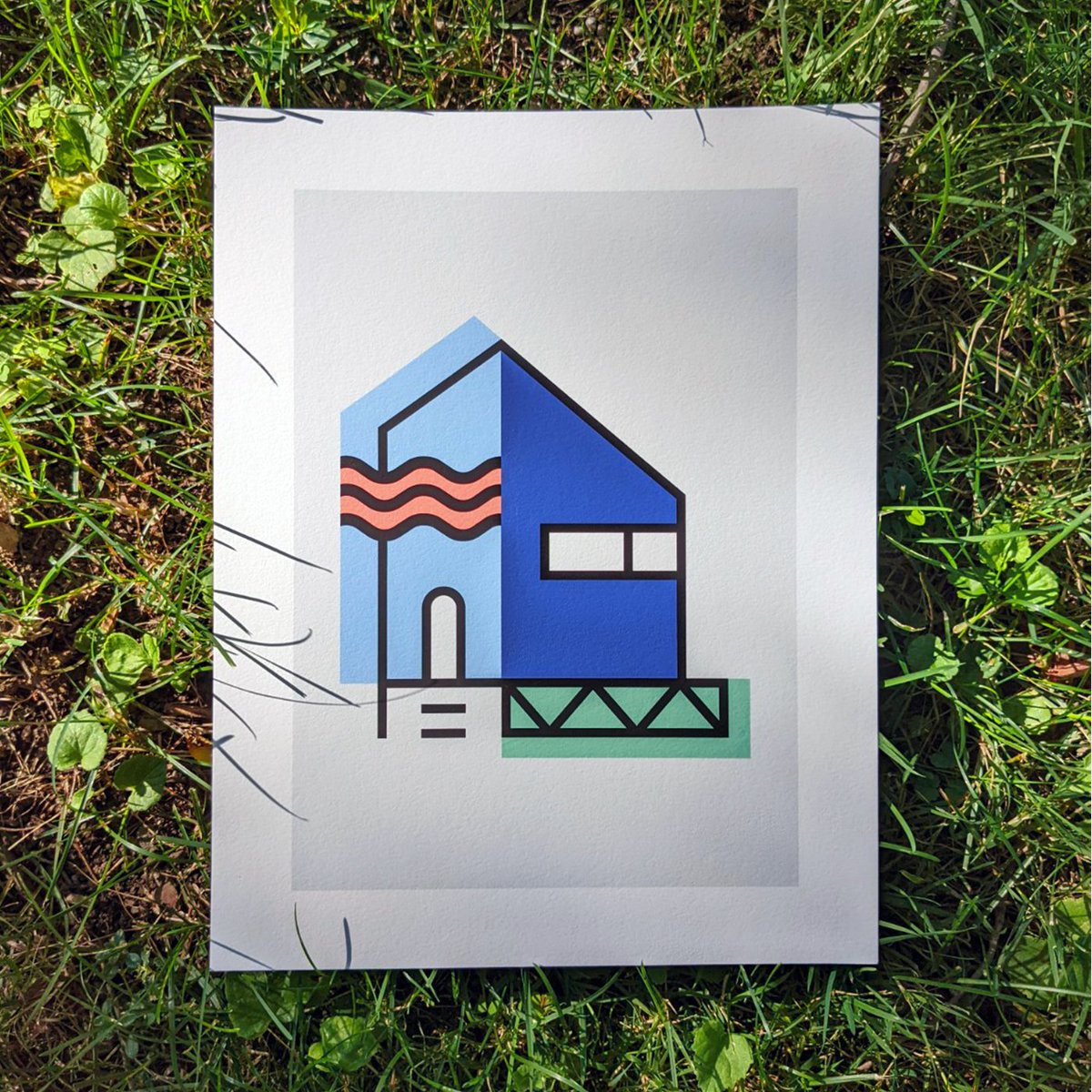 This house. Right here.

#illustration