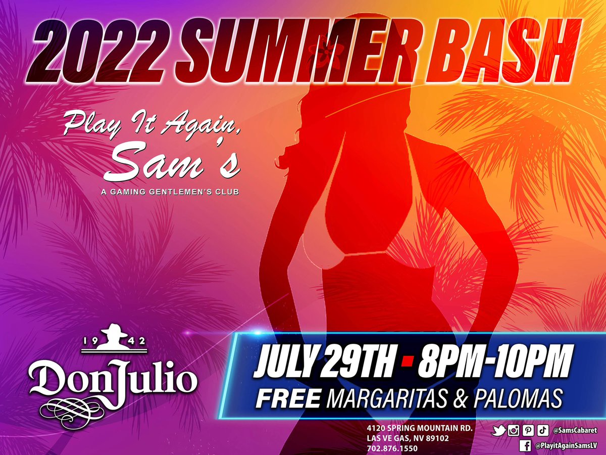 CaliEdub's tweet image. Happy hump day! Save your energy for this Friday! Hot girls, hot slots and swag! @SamsCabaret #playitagainsams #LasVegas #donjulio #gentlemansclub #gaming