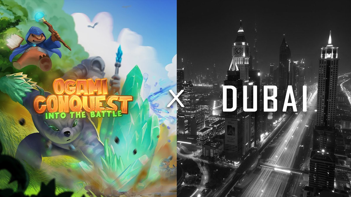 OGAMI x DUBAI!

We’re happy to announce that we, <a href="/FreiStudiosHQ/">Frei Studios</a>, are now officially established in Dubai Silicon Oasis.

We were originally planning to establish our company in Europe but things changed, here is why: 🧵👇 1/
