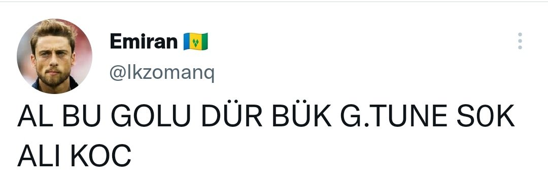 BUGÜN DE FENERBAHÇEMİN NE KADAR BÜYÜK VE KUDURTUCU OLDUĞUNU GÖRDÜK.