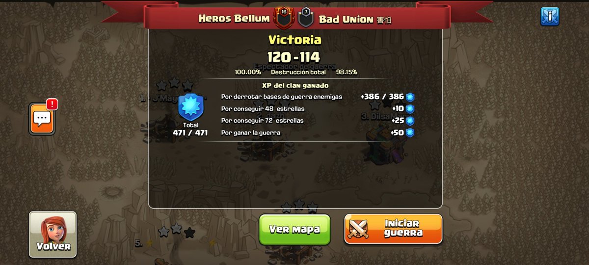 Aun estamos en el juego. GG HB