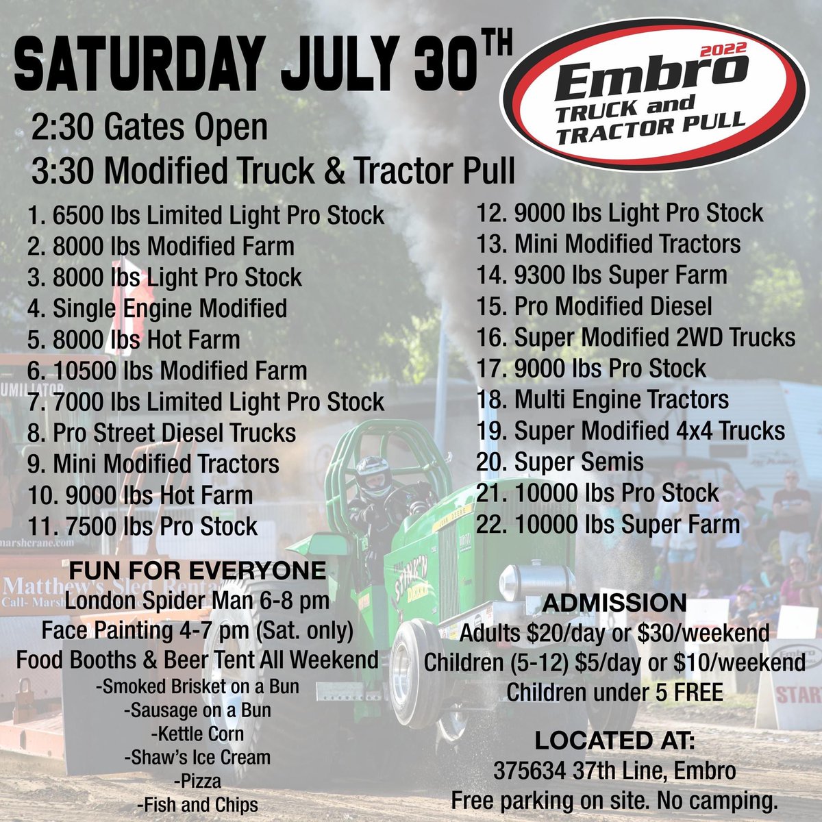 Our favourite weekend of the year is only a few days away! #embropull #fullpull22
