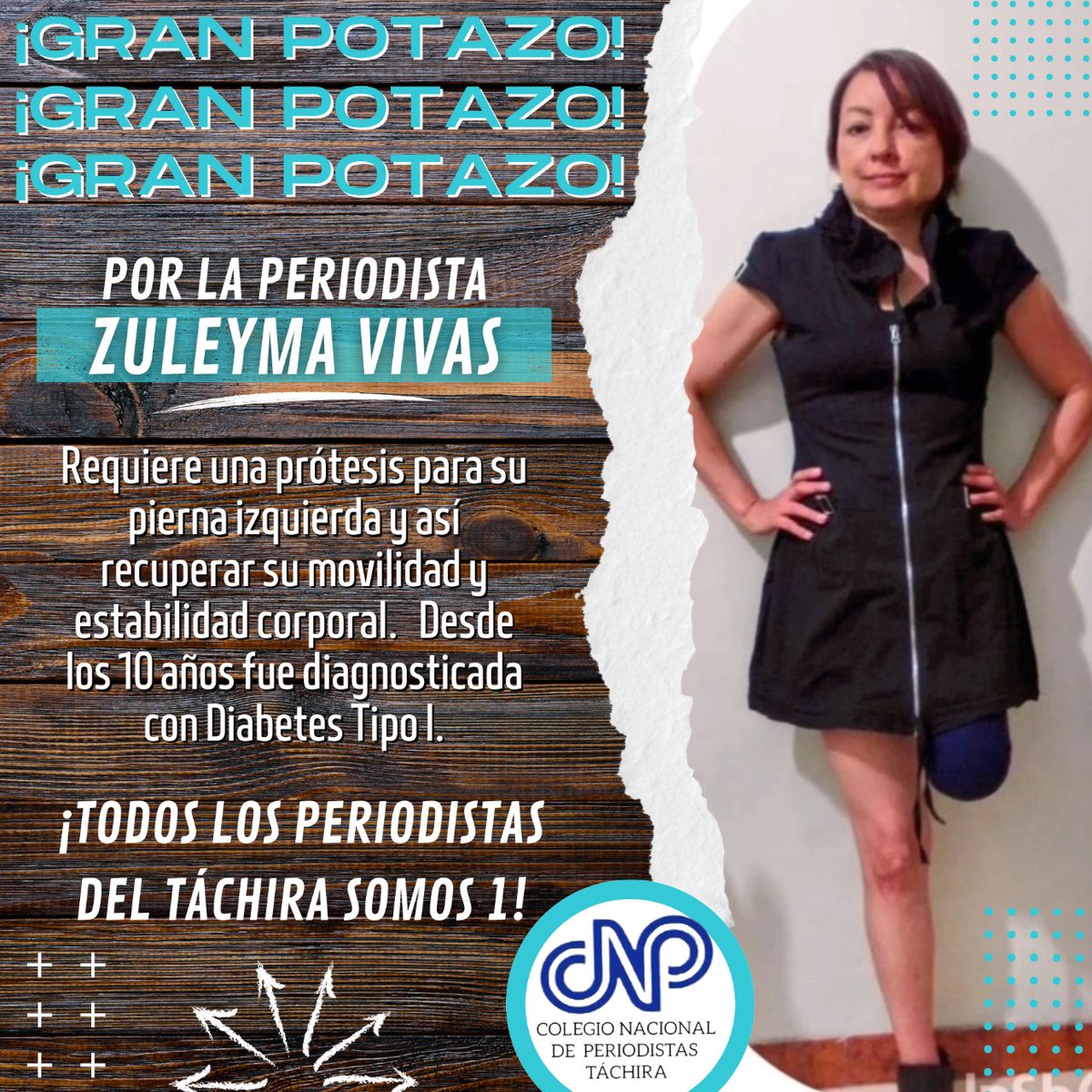 RT <a href="/omairalabradorm/">Omaira Labrador💛💙❤️</a>: En Táriba el viernes 29 también habrá potazo. Periodistas estarán por comercios en plan de #solidaridad por una gran causa con una colega periodista.