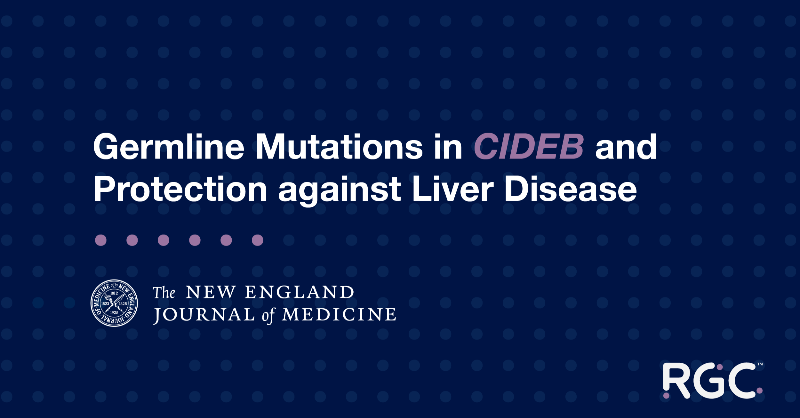 RegeneronDNA's tweet photo. By studying the genome of ~540K individuals, we discovered that those with a mutated copy of the CIDEB gene have a 53% lower risk for NASH. Discover how we use this research to inform the development of potential therapies. #RGCResearch