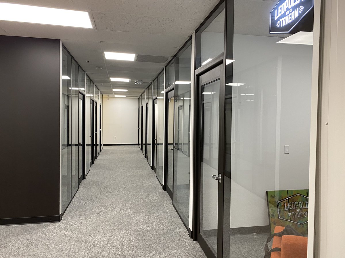 Thank you Kerri Michell, President of <a href="/FarmerJaneCo/">Farmer Jane</a> for the tour of the Path Coworking space in Regina, SK.
Terrific setup - offices, meeting rooms and hot desks for monthly rent.