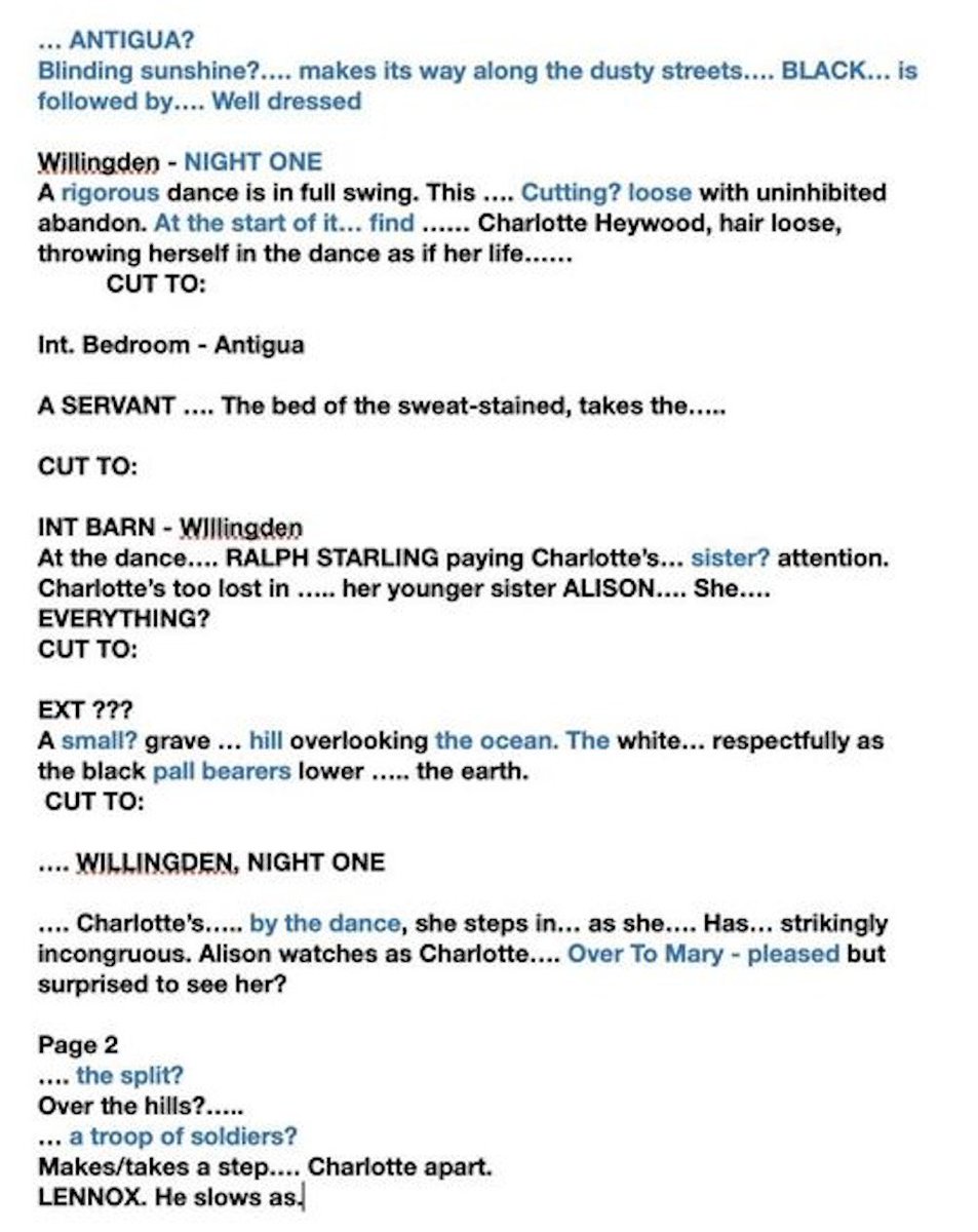 SanditonSister2's tweet photo. Justin recalled a funny memory about how canny the fans were: "They are so clever. The most amazing moment was when @Jacklouisfox put a photograph of his #Sanditon S2 script online of the front page, and the fans managed to somehow read through the front page.” 😅

3/ #ScriptGate https://t.co/X4wYJIaC3q