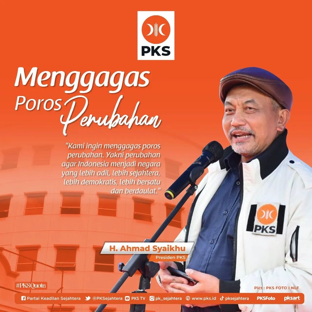 Perubahan yang terjadi di masa mendatang berkaitan erat dengan apa yang kita lakukan sekarang.

#PKSquotes #PKSPelayanRakyat #PKS