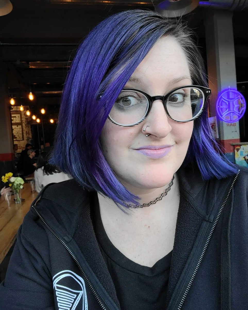 oVertoneColor's tweet photo. TFW your hair gives off main character vibes ๐๐ฉโ๐ค
#overtonehair #purplehair #healthycolor #cleanbeauty #purplehaircolor #haircolorinspo https://t.co/kasoBvZaCr