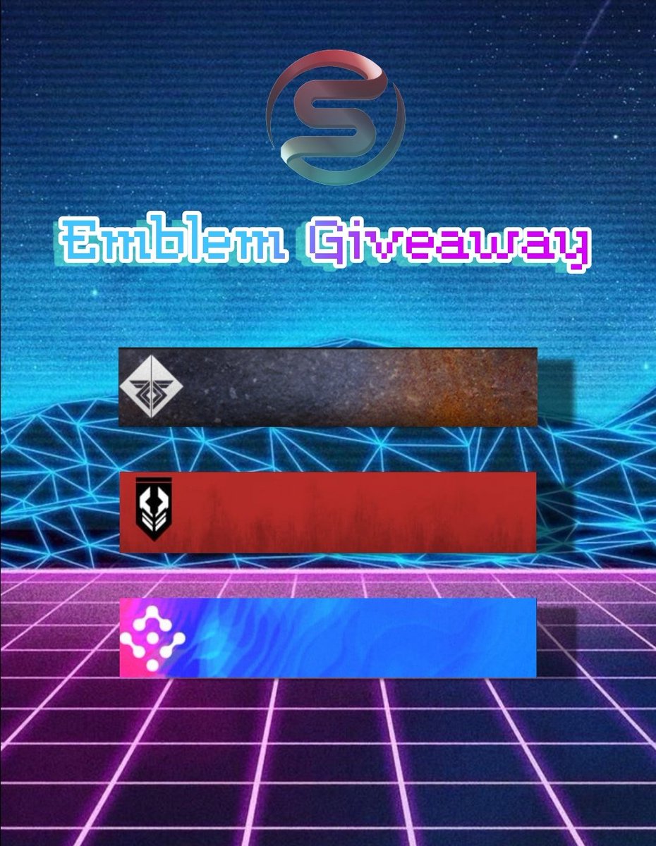 ☆BIG GIVEAWAY TIME☆
Follow✅️ <a href="/Scrchys/">𒉭 Scorchy 𒉭</a>
Like❤️ &amp; RT🔁
•1x Carrhae
•1x Hellspawn
•1x Spectral Sea
Winner Takes All three emblems!!!
Ends ♡8/8/22♡