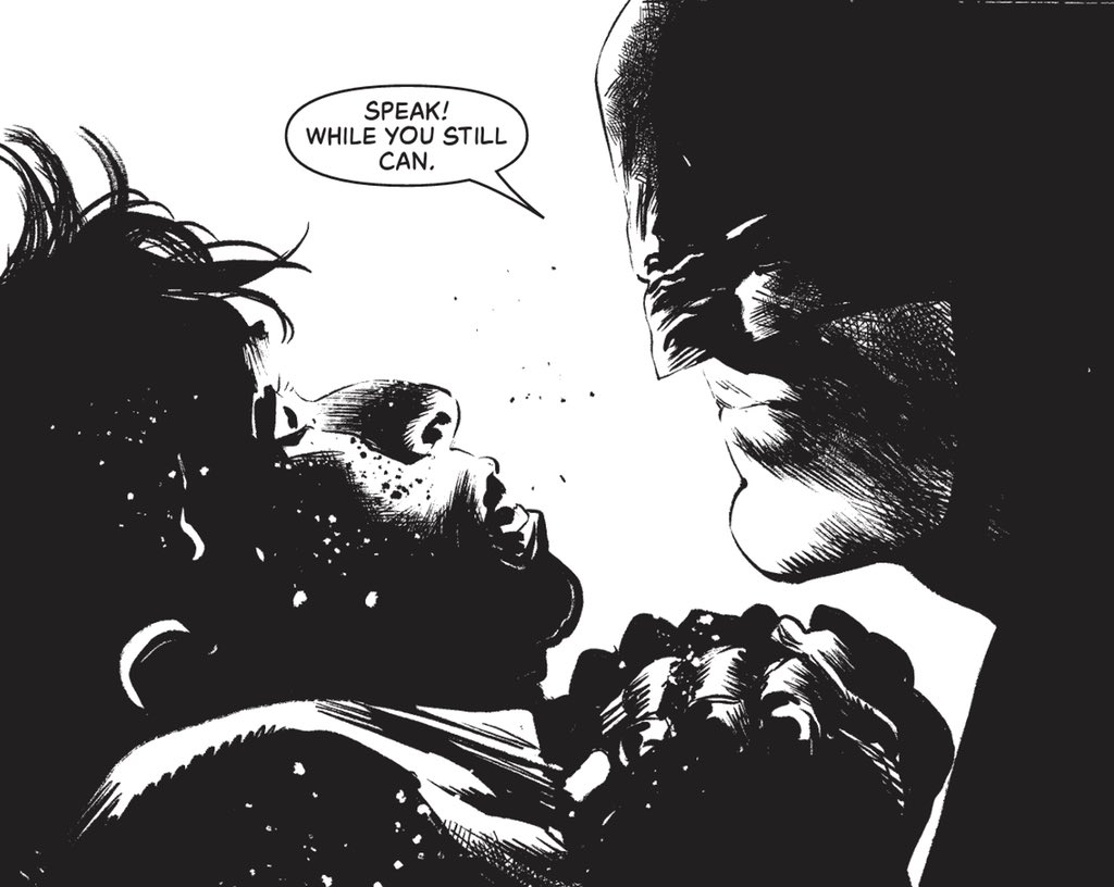 Aaand a sneaky peek into Detective 1063. Big burly Bats...#soon