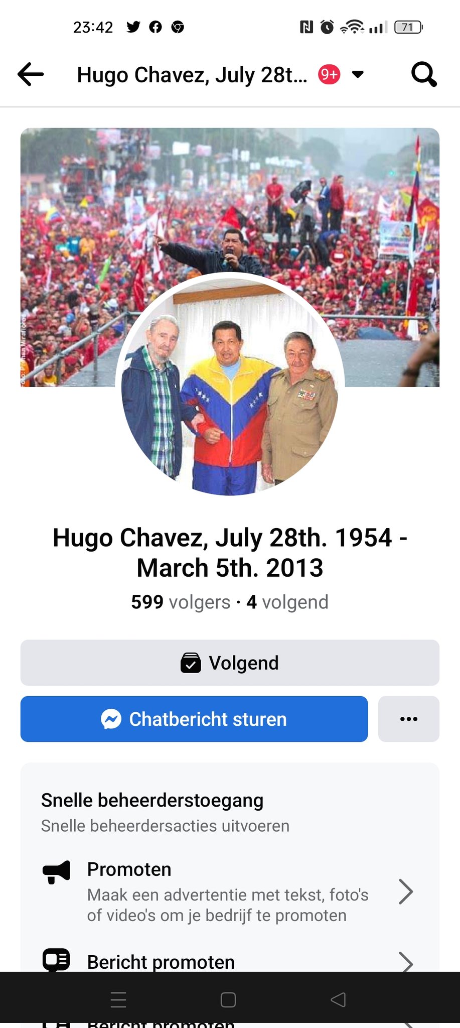 Happy birthday comrade Hugo Chavez 