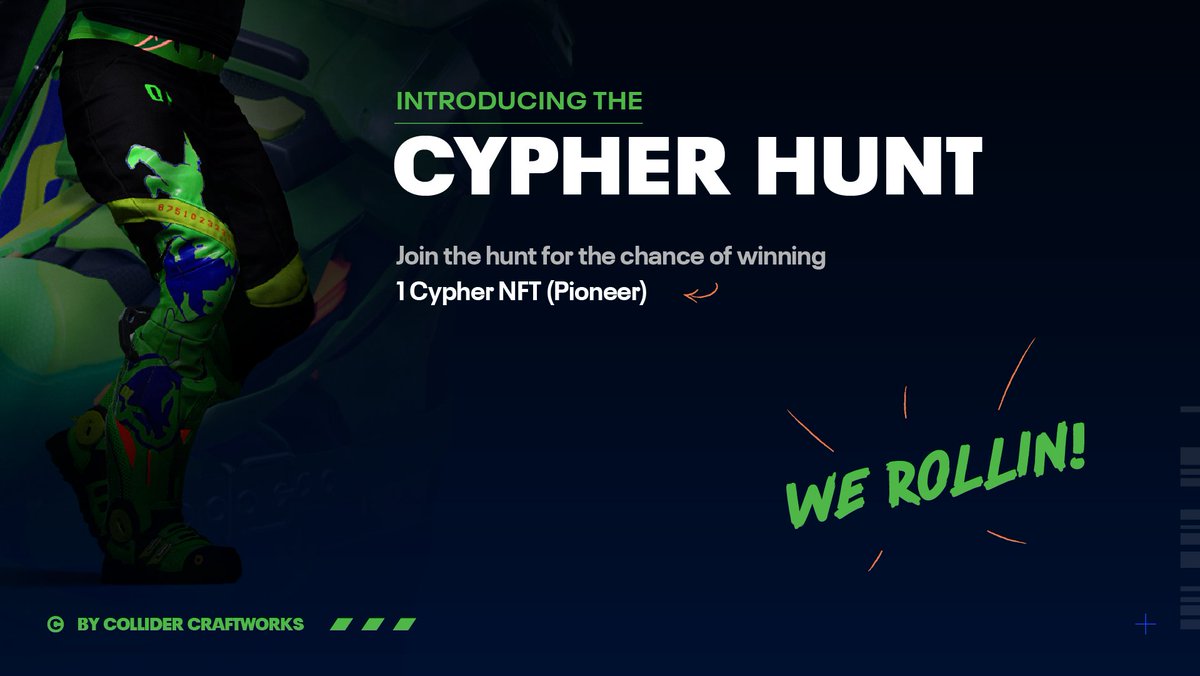 CYPHER NEWS #02 IS HERE! 🗞️ 

Catch up on the latest <a href="/collidercraft/">CC</a> news! 
TL;DR edition 😎

Ft.
🔥Airdrop #01 + Benefit Calculator
🔥Incoming Twitter Spaces 
🔥Reveal <a href="/NeoTokyoCode/">NEO TOKYO</a> / <a href="/JRNYclub/">JRNY CLUB</a> &amp; the Legendary Chosen
🔥Cypher Hunt 

Get your fix 👇 medium.com/@collidercraft…