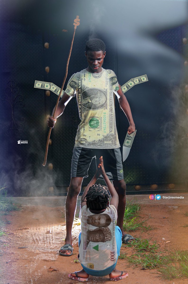 Starjirexmedia's tweet photo. Dollar &amp; Naira 😭
It cost much to retweet!! But Help Rt my Creativity ❤️📸
.
.
. 
CBN Governor | Taye Currency | Sheggz | Deborah | Abuja | Black American | Bella | Biggie | Waspapping | Tinubu is 70 | Japa | Sithelo |  #BuhariMustGo | #johnsonsuleman | #BBNaija https://t.co/Morc7INiN7