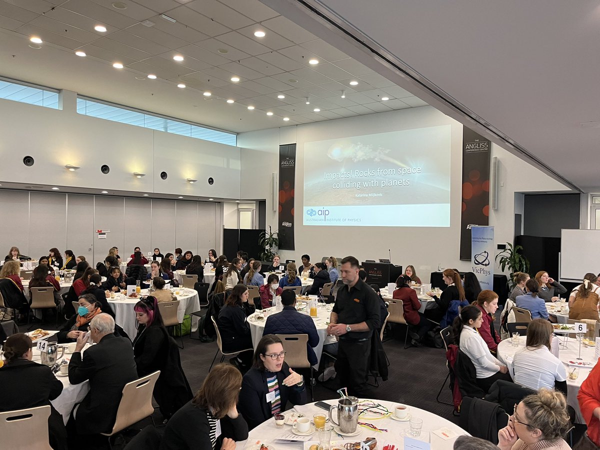 The Girls in Physics breakfast is always a highlight for students studying physics at secondary school