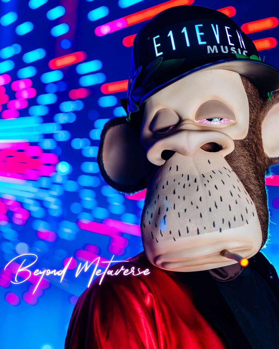 e11evenmusic's tweet photo. #E11EVEN Going #BeyondMetaverse
New Music Dropping August 11th
@11apemusic @e11evenmusic 
 
#11APE #11MIAMI #NOSLEEP https://t.co/dPIh36nhXV