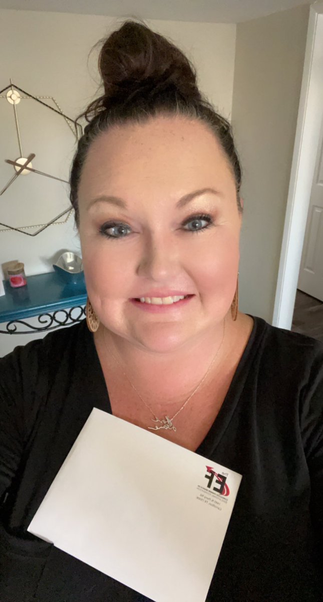 Thank you for a great day of New Hire Information! Always fun when you win a gift card from the CFB Educational Foundation at the end of the day! <a href="/CFBISD/">Carrollton-Farmers Branch ISD</a> #cfbproud