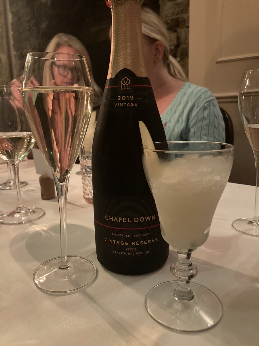 ChapelDownWines's tweet photo. It was a privilege to host trade & press at a Chapel Down Winemaker Dinner this eve. Five courses each paired with Chapel Down wines. A very special evening. #EnglishWine #ChapelDown #WinemakerDinner https://t.co/hSvQW3Nu37