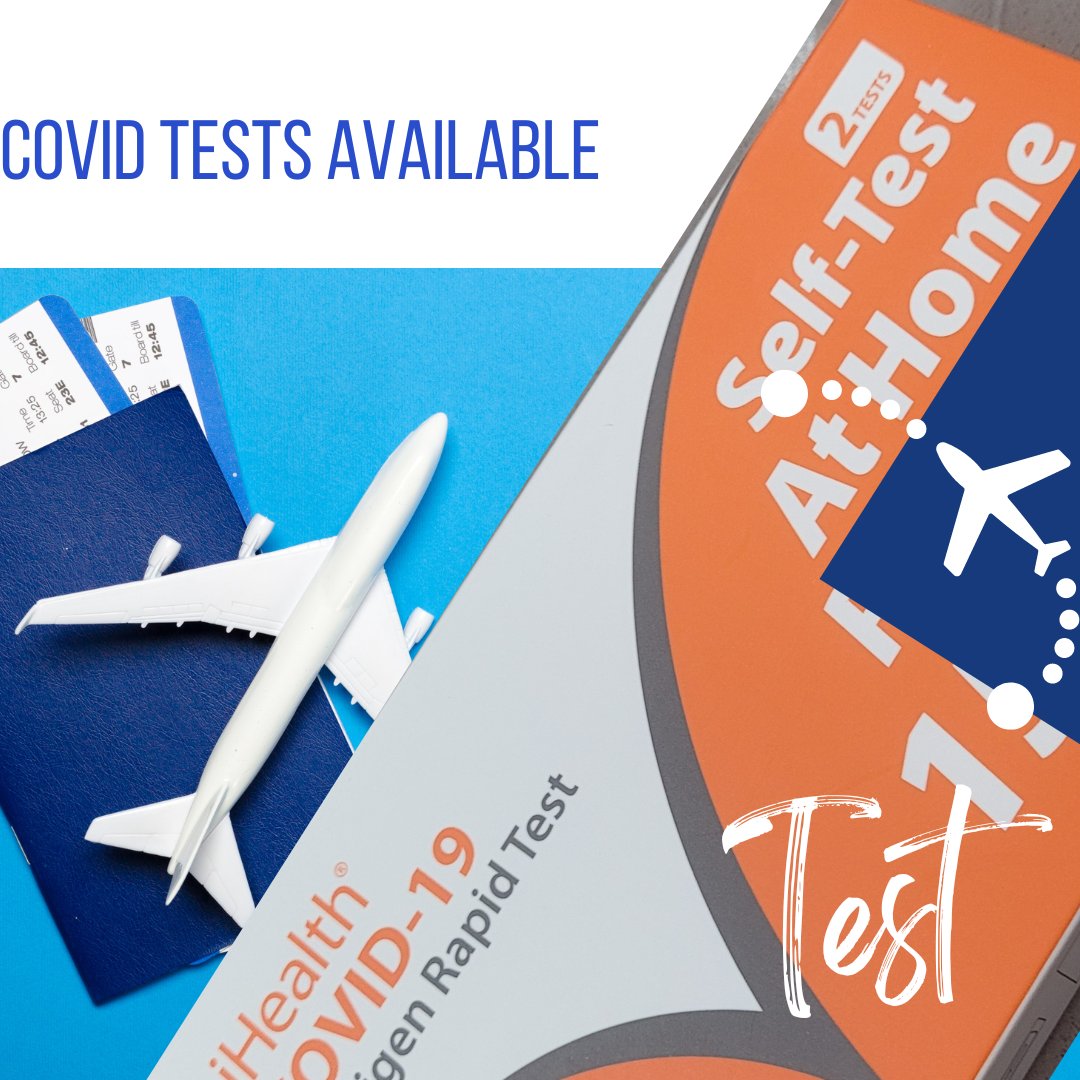 HaigPharmacy's tweet photo. Don't guess, test! Be safe for you and your community. #covidtest https://t.co/EnfdCewQi7
