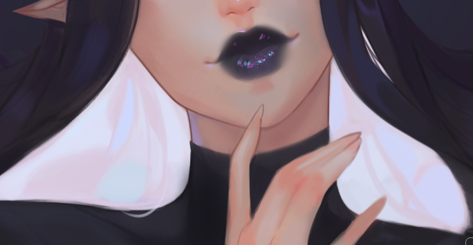 ⟋⟋  ❪  twirls  hair  ❫  have  another  preview  ⟋  wip  of  my  reworked  baby.

coming  soon  if  I  don't  procrastinate  xx.