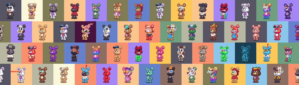 Giving away 4 of my #Killabits (current floor: 0.35e)

Full collection here: opensea.io/collection/kil…

My giveaways are legit. Feel free to ask around😉

Follow 
<a href="/killabearsnft/">KILLABEARS 🐻</a> 
<a href="/kb_intern/">KillaLabs Intern (Agent 827)</a> 

R/T this.

ready, set, go. 📈