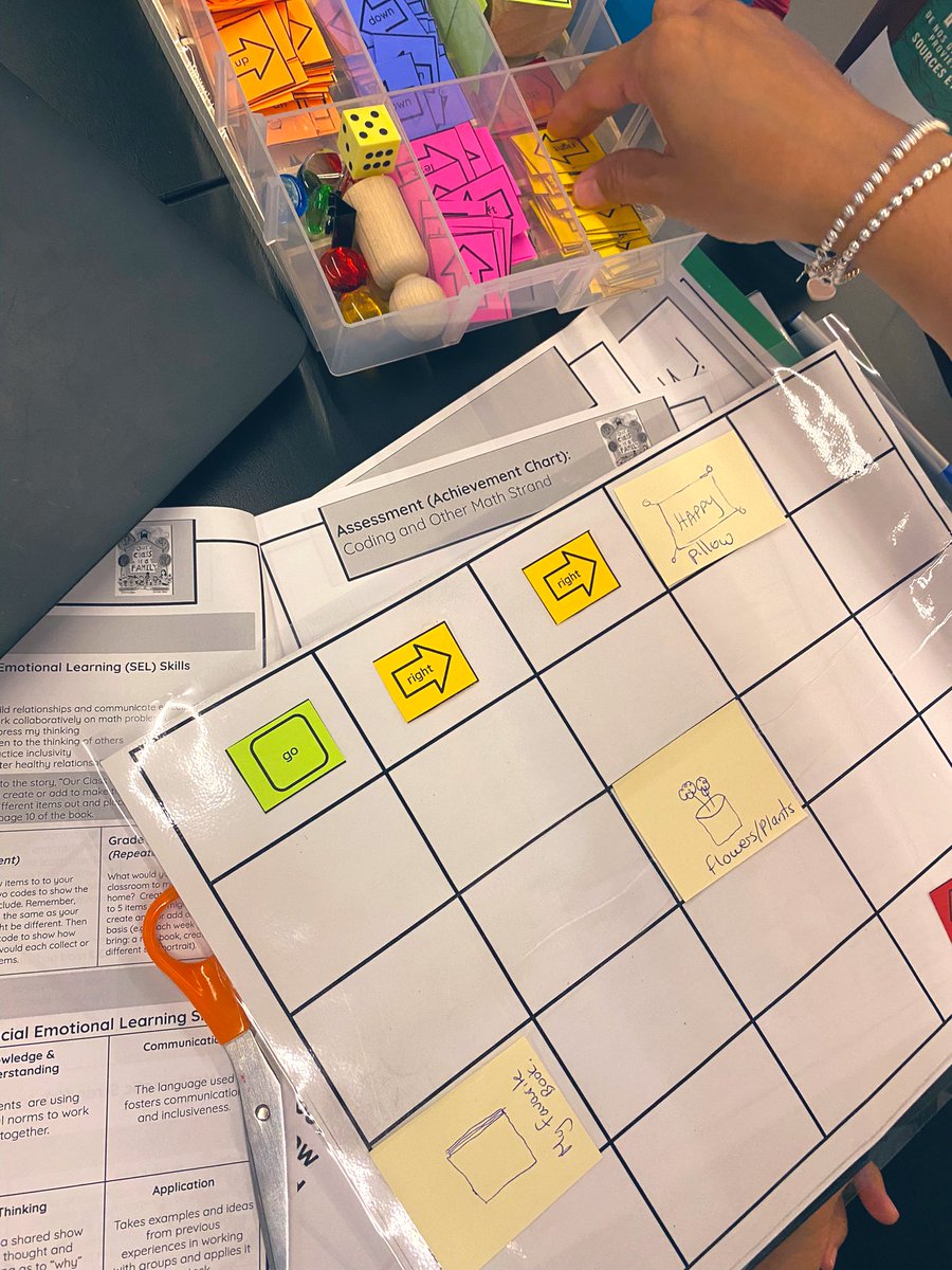 MelissaSeco's tweet image. Using our coding kits to learn about sequential &amp;amp; concurrent events #ETFOsa22 #OntMathCoding