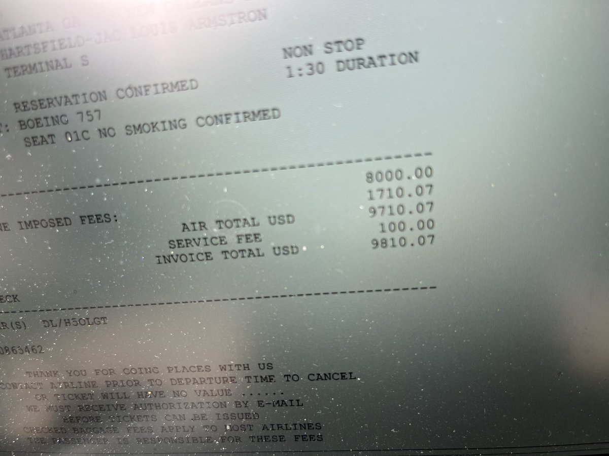 Breaking: Nearly $10,000 spent by <a href="/CityOfNOLA/">The City Of New Orleans</a> and <a href="/mayorcantrell/">Mayor LaToya Cantrell</a> on airfare to Ascona, Switzerland. 
More <a href="/wdsu/">wdsu</a>