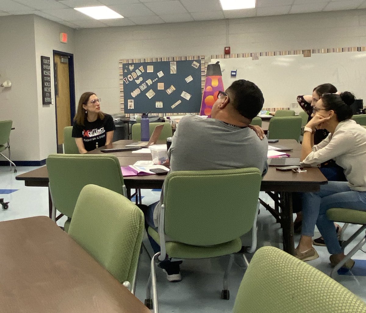 catherinedoc12's tweet image. Welcome back ACIS Explorers! Teachers were unpacking standards preparing for our scholars. This is how we roll. #BTC #WeDeliverExcellence @ARCESYISD @YsletaISD #Champions