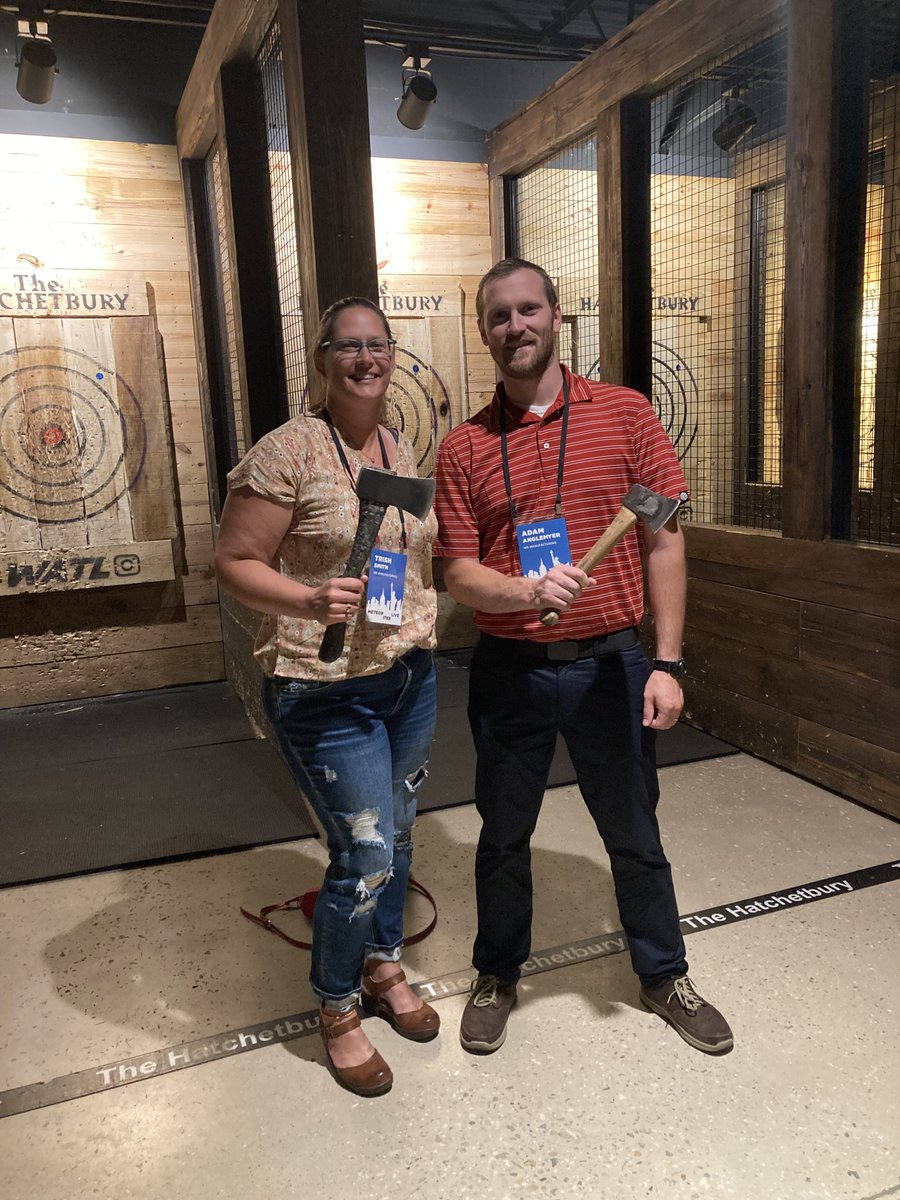 Trish and Adam had a blast axe throwing at The Hatchetbury with MeTEOR Education!
#educationalfurniture #meteoreducation