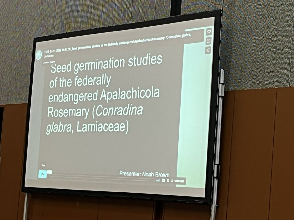 laeserman's tweet photo. Great lightning talk by @AtlBotanical student Noah Brown!! https://t.co/2t2uTwNRwG