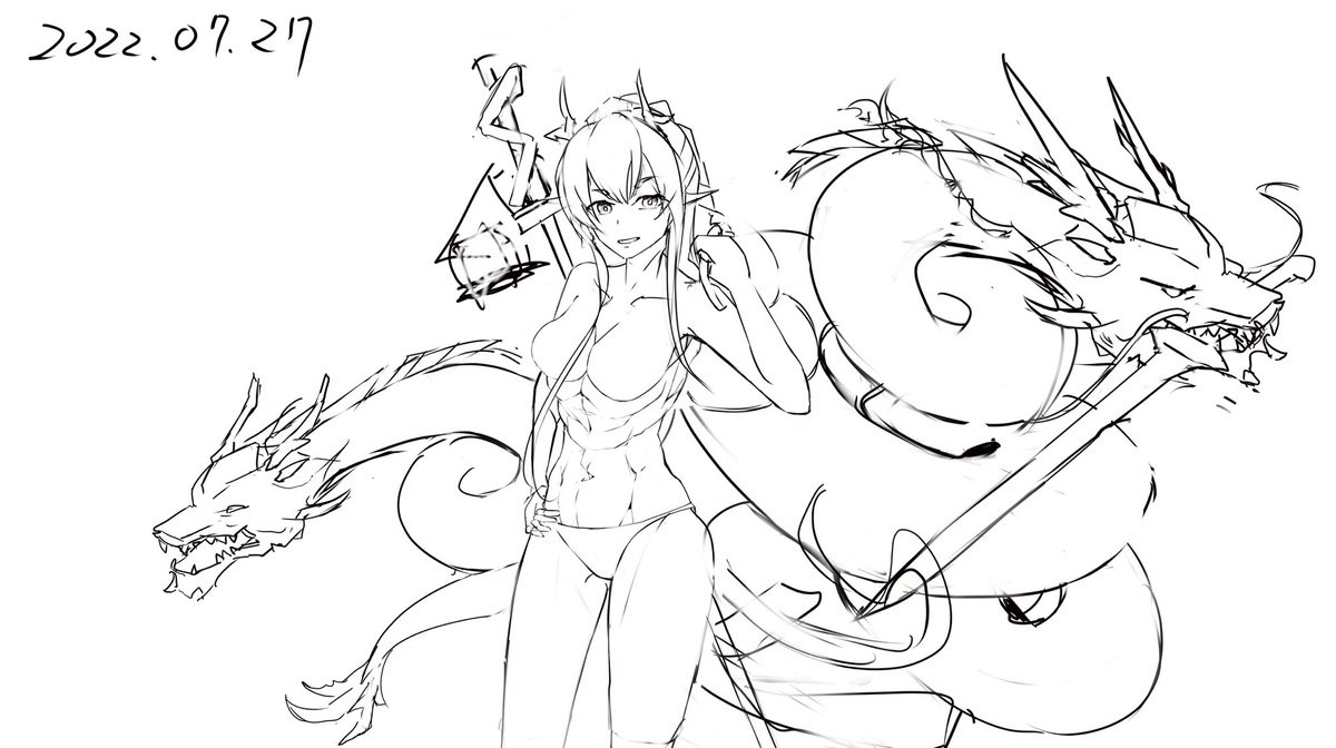 おはようございます。
次はリィン描くぞ〜😎 