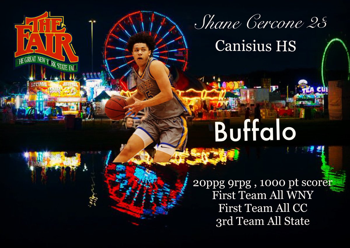 Shane Cercone is locked in for team Buffalo for the New York State Fair Basketball Tournament August 25,26th in Syracuse,NY @CanisiusHSHoops @WNYVarsityBBall https://t.co/SabJqRdIvw
