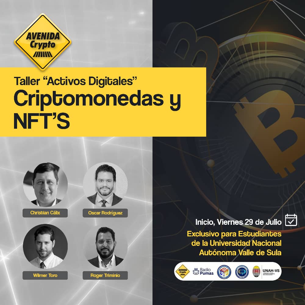 AvenidaCrypto's tweet photo. Taller de Activos Digitales exclusivo para es Estudiantes de la @UNAHoficial๐ค
Registrarse en el siguiente enlace๐
https://t.co/PitOxVd6uG
@RogerTriminio
@wijotoma
@OscarARod
@christiancalix
@CflowNfts
$AVEC #NFT #Crypto #Honduras #SanPedroSula $BTC #CFLOW #Cripto #Launchpad https://t.co/IuX3AGf4Su