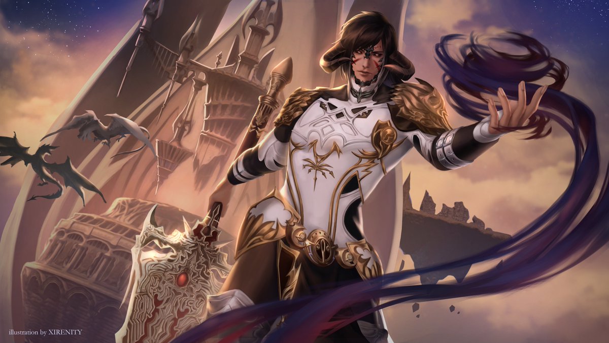 ZerickDK's tweet image. Had to get some new art after clearing DSR. I LOVE how it came out 🥲 !

Artist - @XIIrenity