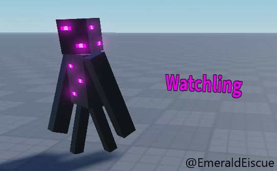 emeraldeiscue's tweet photo. The Minecraft Dungeons #EchoingVoid DLC is 1 year old today!

For the occasion, I modeled the Watchling in Roblox Studio. Enjoy!

Time Taken: 30 minutes
#Roblox #Minecraft #RobloxStudio #RobloxDev https://t.co/h0pnPA95OT