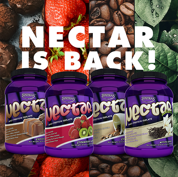 OfficialSyntrax's tweet photo. Nectar is back in stock! Get your favorite flavor while you can at https://t.co/qRA8WPqip3 https://t.co/9ETYAheEPa