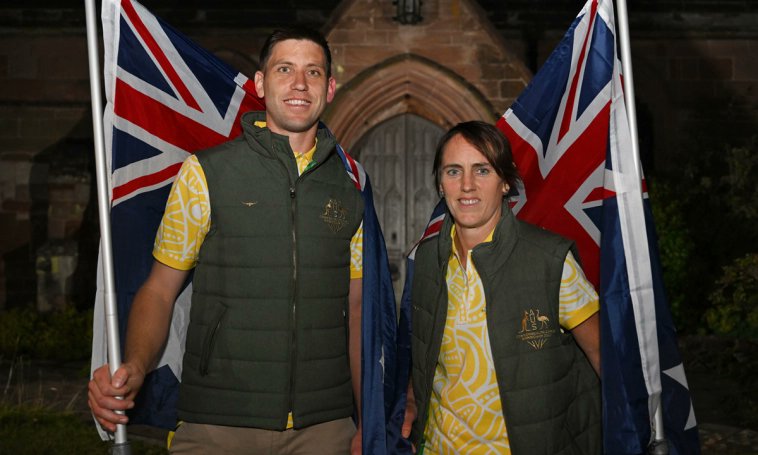Great choice to have <a href="/eddieockenden/">Eddie Ockenden</a> carrying the flag for the Commonwealth Games - <a href="/Kookaburras/">Kookaburras</a>  Captain, Games Record Holder, 4th Comm Games and going for 4th Gold Medal. Legend of the sport.