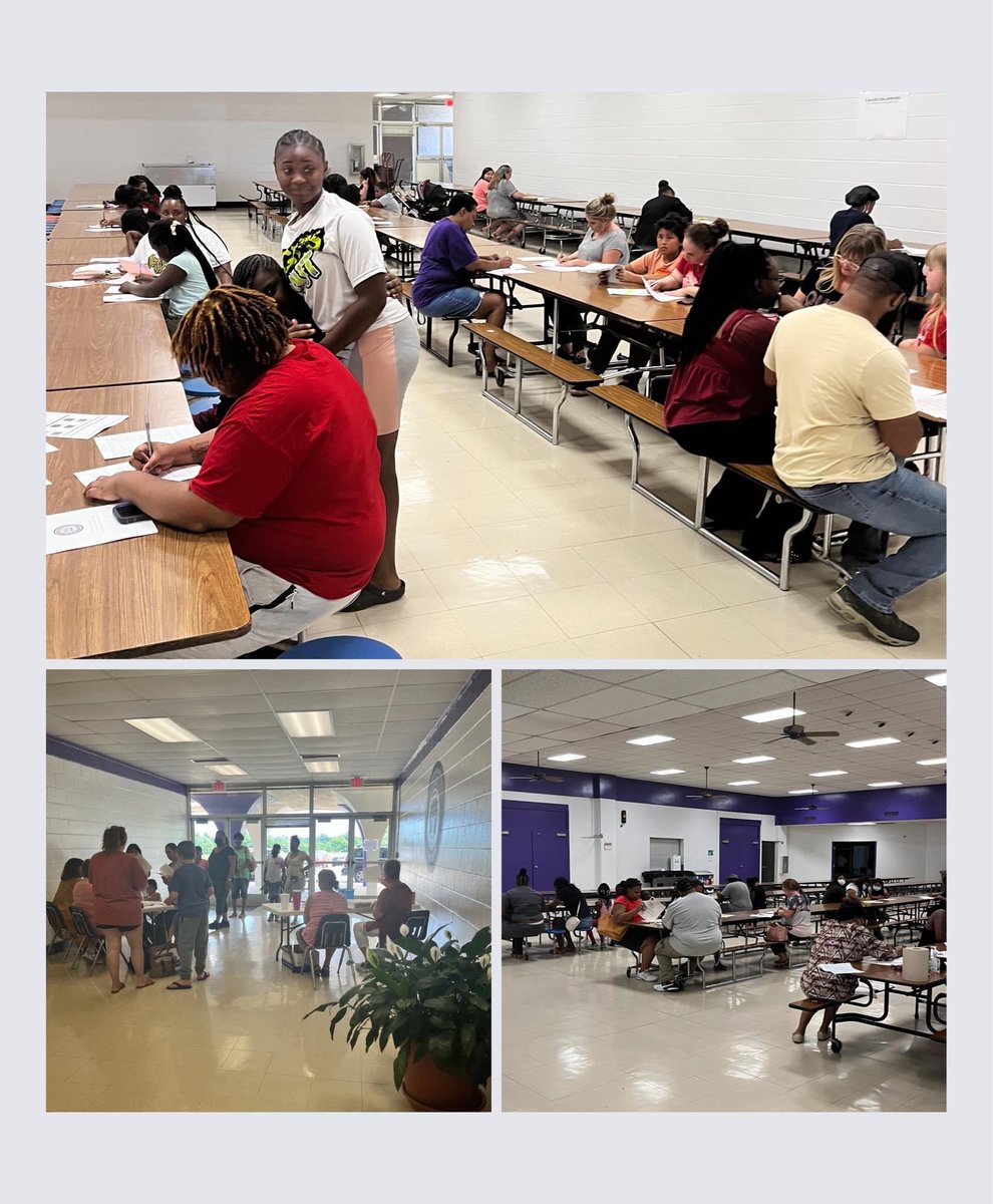 176 families registered their children today for the 2022-2023 school year! So excited to serve the 5th and 6th grade students of Haywood County! 💜#opportunityHaywood