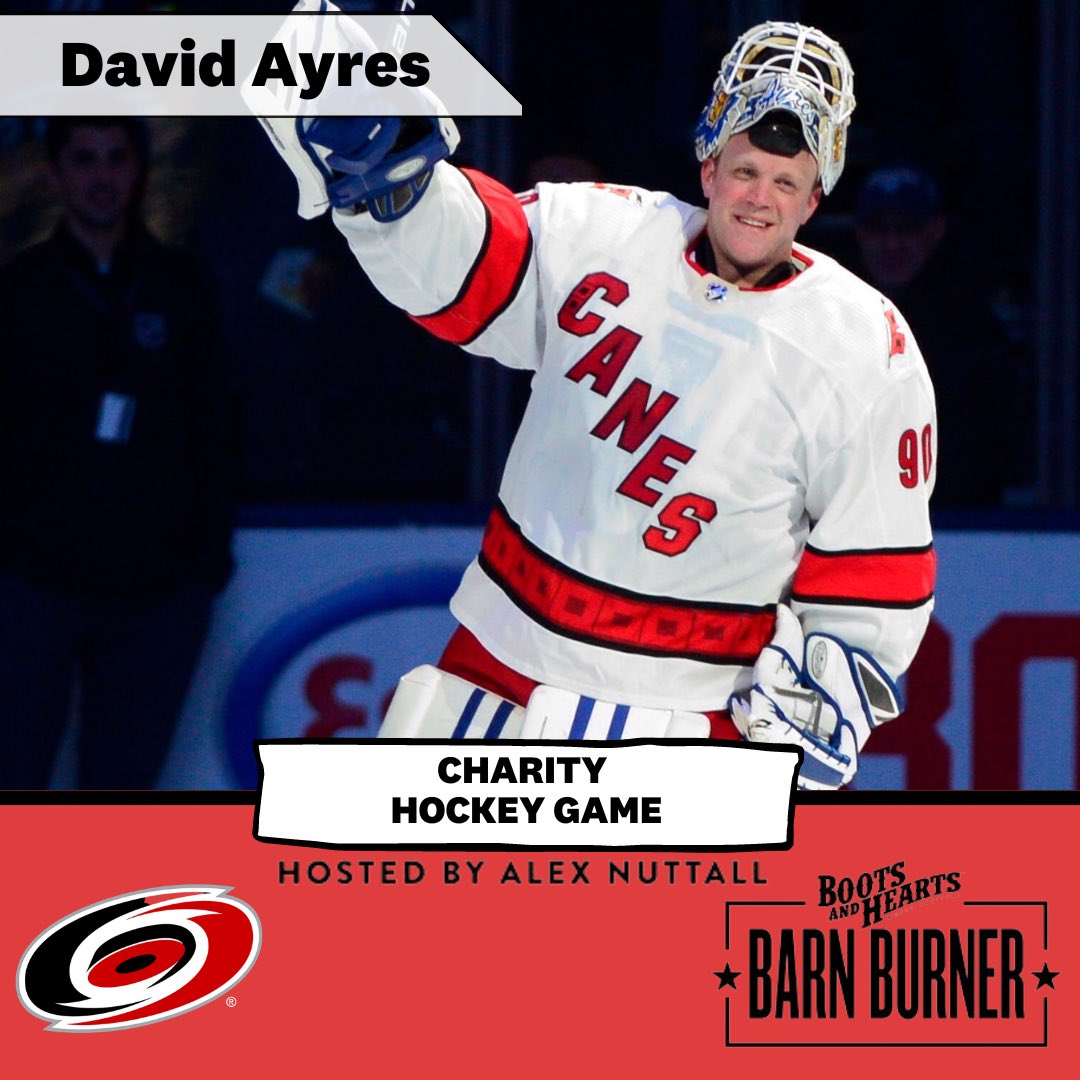 He achieved fame as the first emergency backup goaltender to record an NHL win… that’s right, David Ayres will be playing in the Barn Burner game on August 3rd! 🎉

Tickets available below ⬇️ 
secure.ticketpro.ca/?lang=en&aff=b…

📍: Sadlon Arena, Barrie
🗓: Wednesday, Aug. 3rd, 6-9pm
