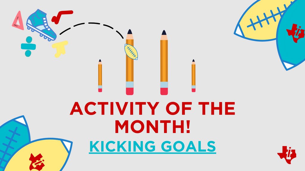 ticalculatorsau's tweet photo. We would all agree that a kick directly in front of goals is likely to be successful but where is the best place if you are near the boundary line?

In this activity students will use differential Calculus, arcTan and Coordinate Geometry!

Interested? Head to the link in our bio! https://t.co/36aqpqFsNp