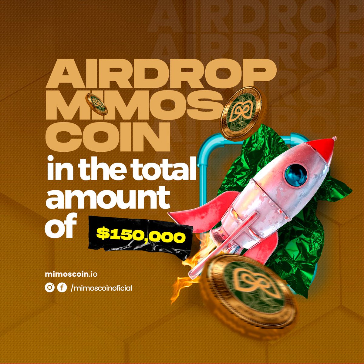 Register on the DBXWallet platform The first who buy 10$ in tokens in the private sale inside the wallet in addition to the airdrop win 50% more tokens, limited supply.
dbxwallet.com/register