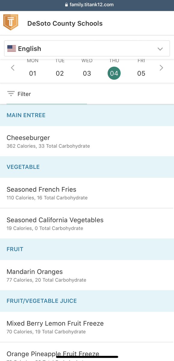 DeSoto County has a new app! Find everything you need all in one place, including our lunch menu! Download it today and stay connected! #TeamDCS #RockinGators