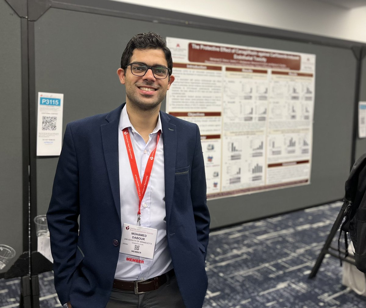 Khaja Shameem, PhD (@khajashameem) on Twitter photo Check out <a href="/MohamedDabour91/">Mohamed Dabour</a>‘s poster, he is working on the carfilzomib induced cardiovascular toxicity. <a href="/Zordoky_Lab/">Zordoky_Lab</a> <a href="/UMN_Pharmacy/">UMN Pharmacy</a> <a href="/UMN_ECP/">UMN Experimental and Clinical Pharmacology</a> <a href="/BCVSearlyCareer/">Basic Cardiovascular Sciences (BCVS) Early Career</a> <a href="/AHA_Research/">AHA Research</a> <a href="/AHAMeetings/">AHAMeetings</a> Check out <a href="/MohamedDabour91/">Mohamed Dabour</a>‘s poster, he is working on the carfilzomib induced cardiovascular toxicity. <a href="/Zordoky_Lab/">Zordoky_Lab</a> <a href="/UMN_Pharmacy/">UMN Pharmacy</a> <a href="/UMN_ECP/">UMN Experimental and Clinical Pharmacology</a> <a href="/BCVSearlyCareer/">Basic Cardiovascular Sciences (BCVS) Early Career</a> <a href="/AHA_Research/">AHA Research</a> <a href="/AHAMeetings/">AHAMeetings</a>