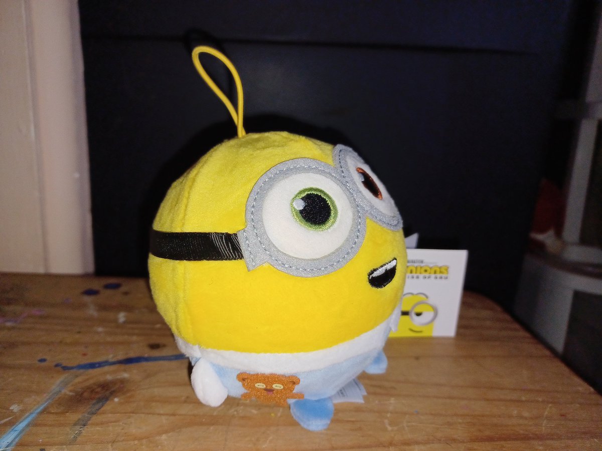 Another day, another Minion to add to my collection.

#minions #MinionsTheRiseOfGru #bob #minions2 #plushlover #plushcollector